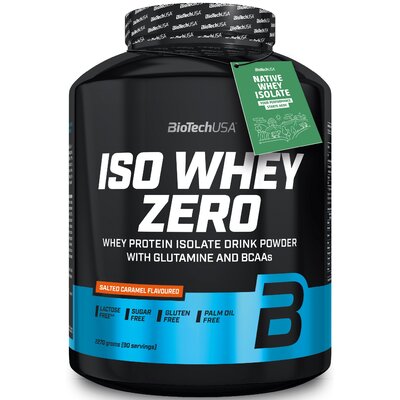 BioTech BioTech Iso Whey Zero 2270g Smak słony karmel OS284