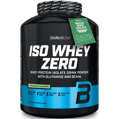 BioTech USA Odżywka białkowa, Iso Whey Zero, pistacjowa, 2270 g