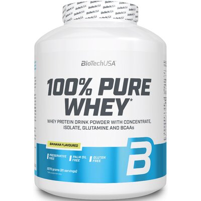 BioTech BioTechUSA 100% Pure Whey Banan 2270g P40496