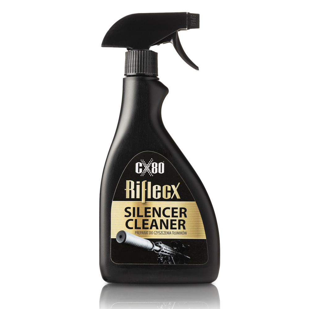 RifleCX - Preparat do czyszczenia tłumików strzeleckich CX80 - 600 ml - 48353