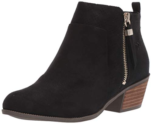 Dr. Scholl's Shoes Damskie botki Brianna, Czarna mikrofibra - 39 EU