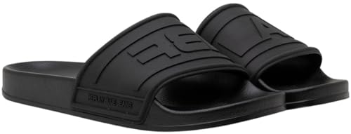 Replay Męskie kapcie UP Write, 562 Black Black, 40 EU, 562 Black Black, 40 EU