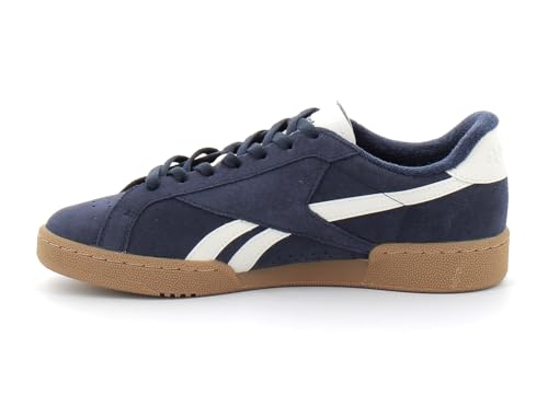 Reebok Męskie tenisówki Club C Grounds UK, Vector Navy/Kreda Guma-04, 9,5, Vector Navy Chalk Reebok Guma 04, 44 EU