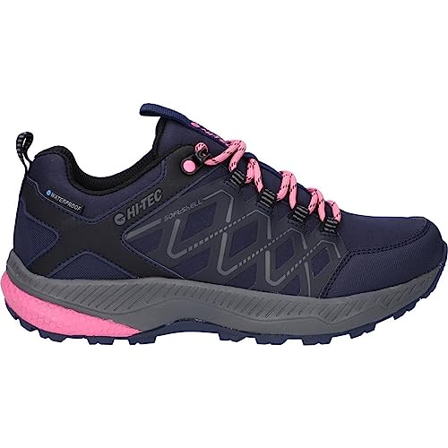 Hi-Tec Damskie buty trekkingowe Diamonde Low Wp, Ciemnoniebieski, 37 EU