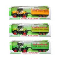 Traktor z przyczepą MIX Swede