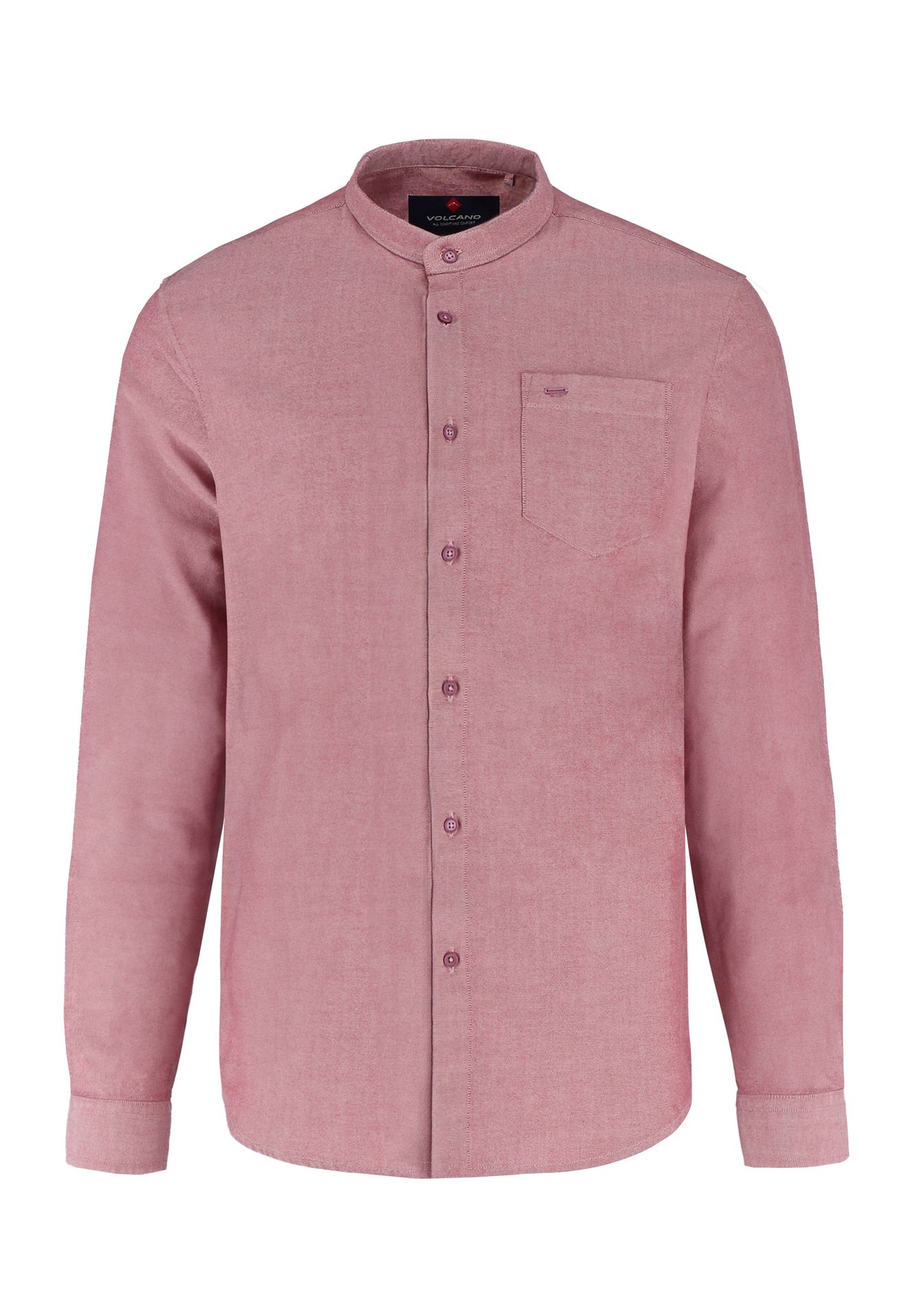 Koszula ze stójką, Slim Fit, KLANGE - Volcano