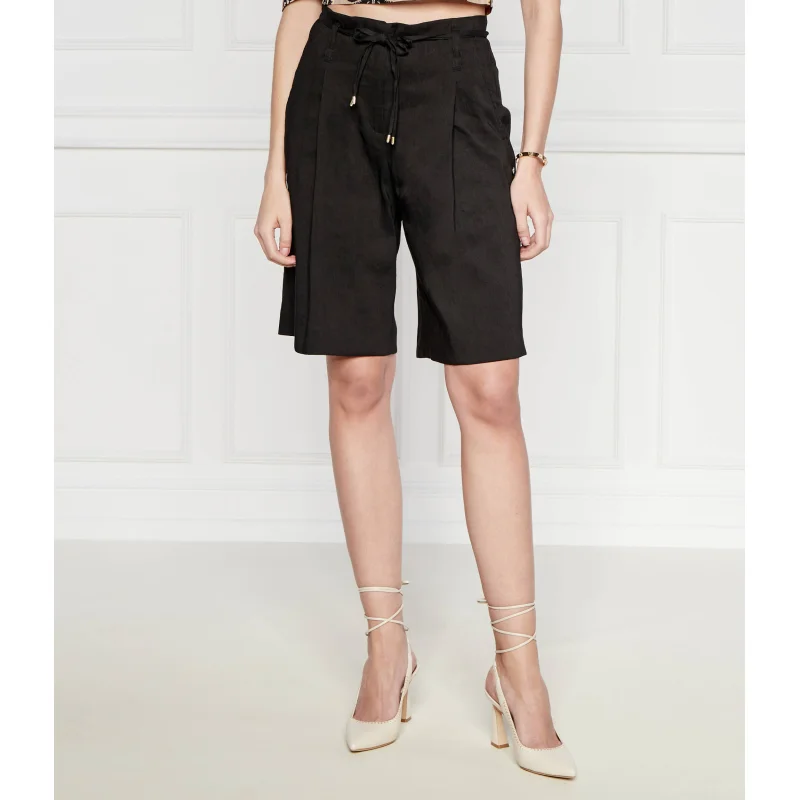 Marc Cain Lniane szorty | Loose fit