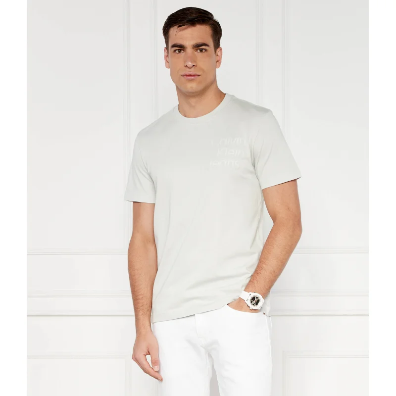CALVIN KLEIN JEANS T-shirt DIFFUSED STACKED | Regular Fit