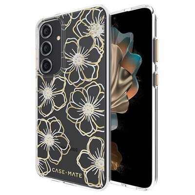 Case-Mate Floral Gems - Etui Samsung Galaxy S24+ (Gold)