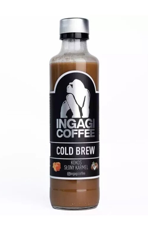 Cold Brew Ingagi Coffee Kokos Słony Karmel 250ml