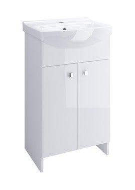 Szafka z umywalką Cersanit Basic 50 cm