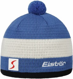 Czapka Beanie Vin Active Merino SP by Eisbär, czarno-niebieski, One Size