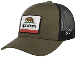 Czapka Trucker Cali by alpinestars, oliwkowy, One Size