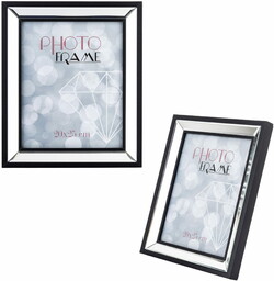 Ramka na zdjęcie zdjęcia czarna glamour 32x27x3-21 169420