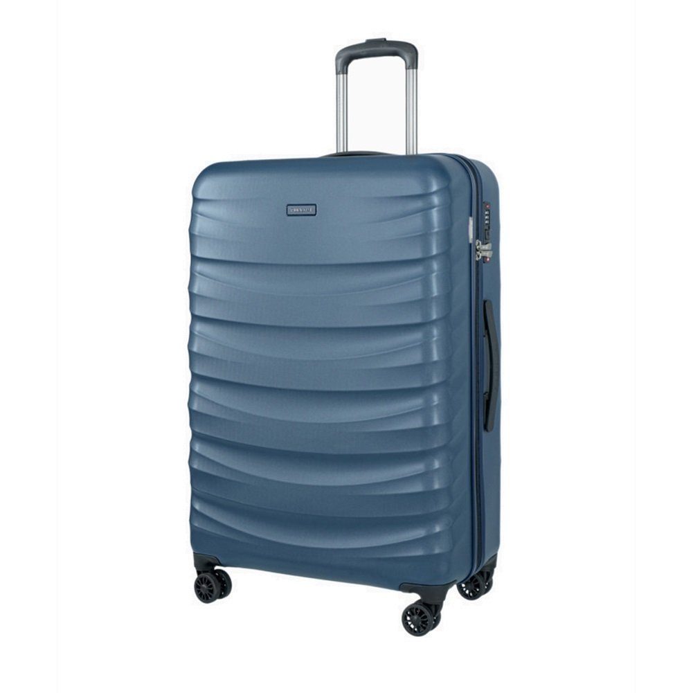 Duża Walizka Puccini Valencia Pc032A 7A Granatowa