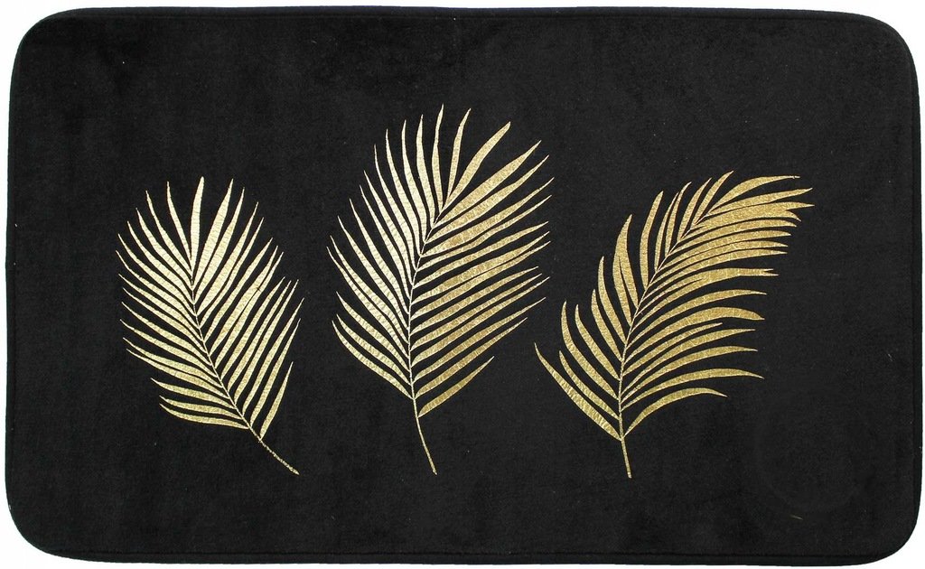 Dywanik łazienkowy mikrofibra 45x75 ORBELLA BLACK