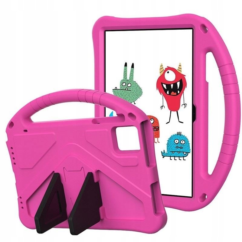 ETUI dedykowane do T-Mobile T Tablet 5G 10.36 KIDS PANCERNE OCHRONNE różowe