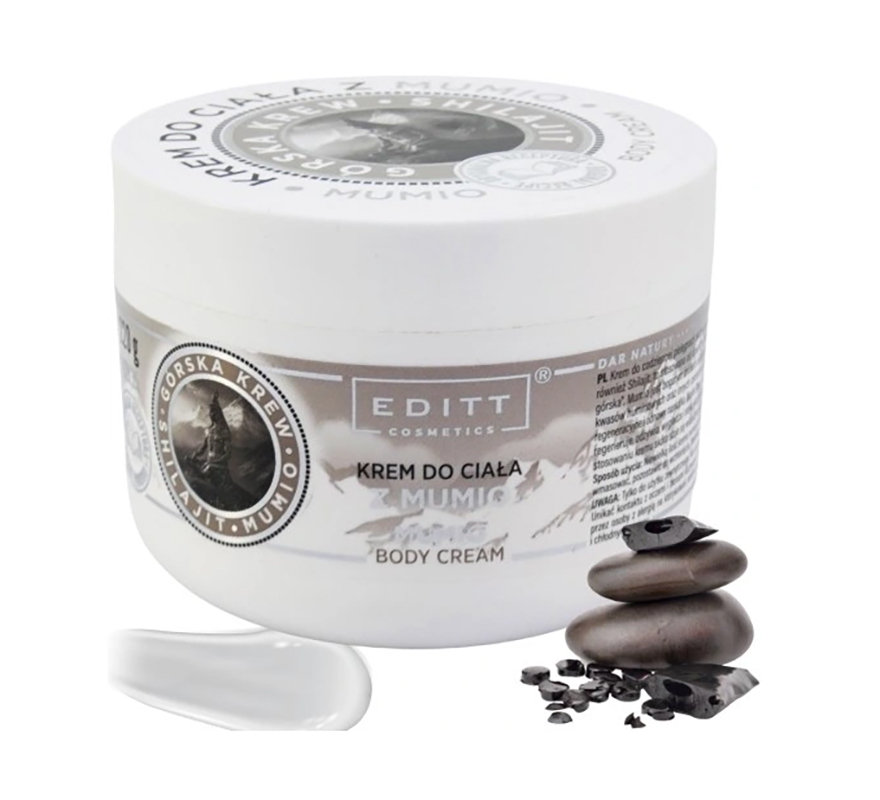 Editt Cosmetics, Krem Do Ciała Mumio Górska Krew, 220g