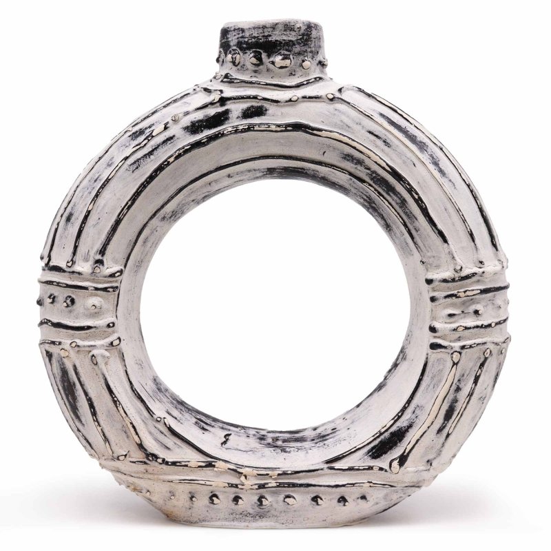 Ceramiczny Wazon z Bali – Okrąg 30 cm