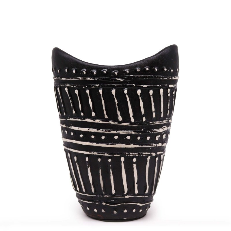 Ceramiczny Wazon z Bali – W kształcie U