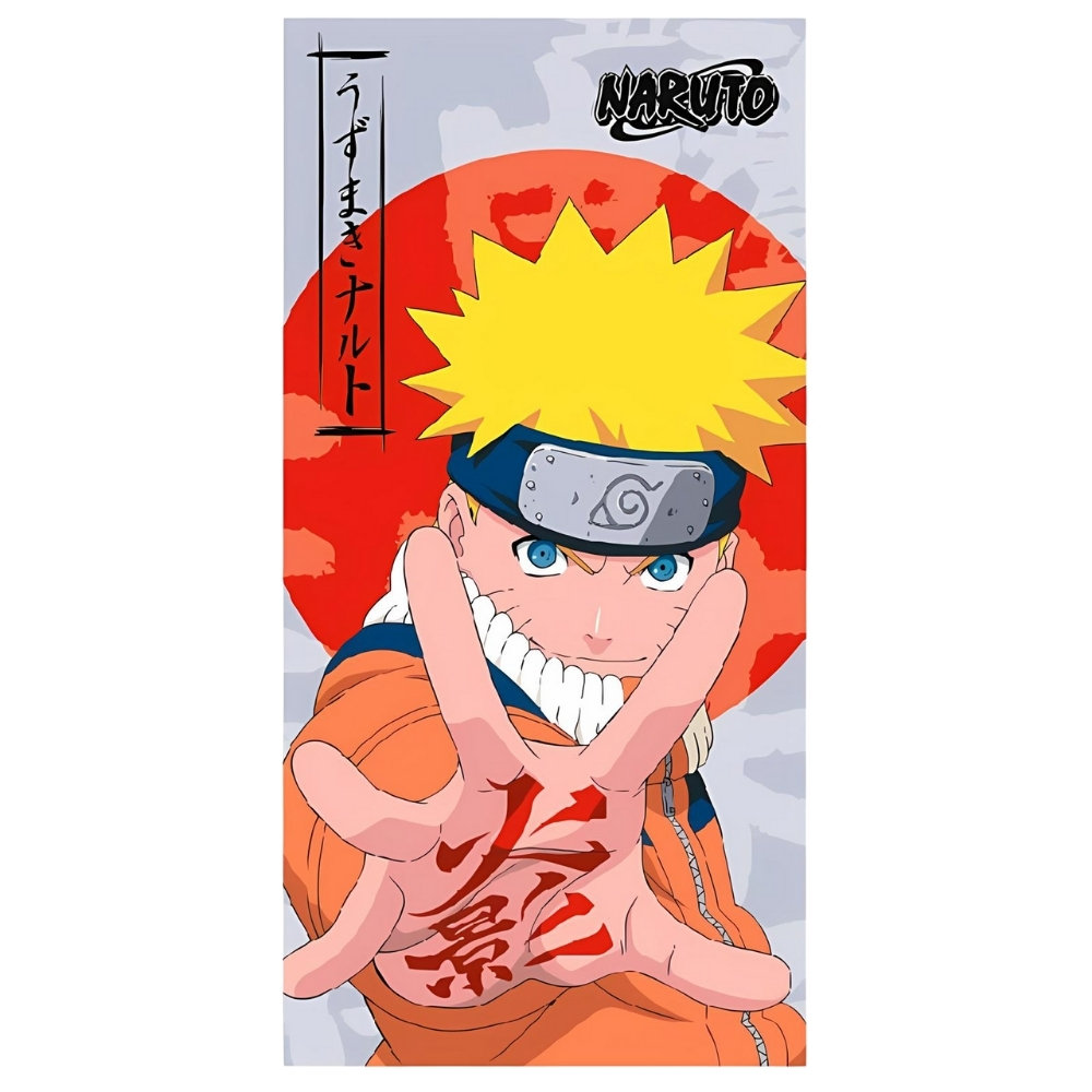 Ręcznik Plażowy z mikrofibry Naruto 70x140