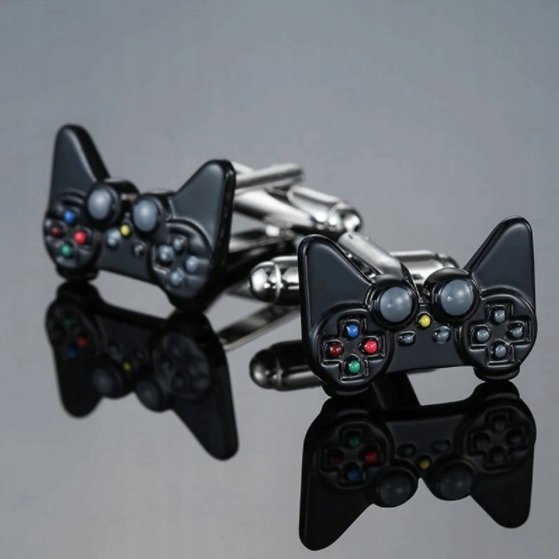 Spinki do mankietów wzór pady xbox