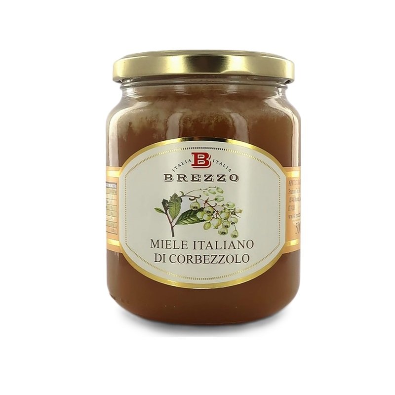 Włoski miód z kwiatów planikowych, 500 g (Miele di Corbezzolo) / Brezzo