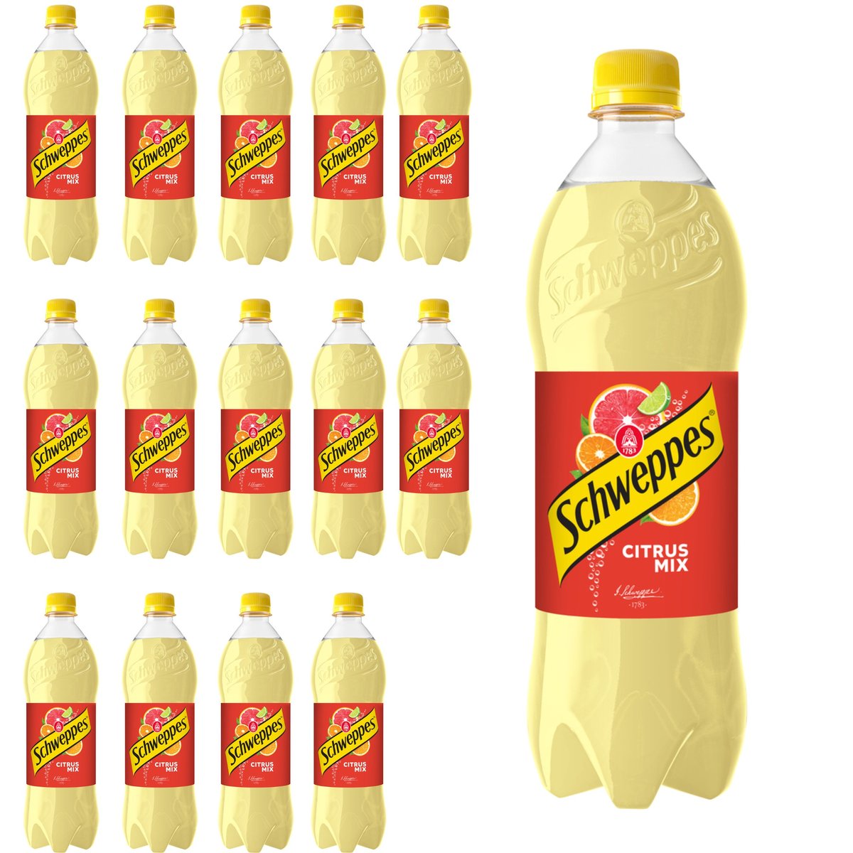 SCHWEPPES CITRUS MIX NAPÓJ GAZOWANY 850ML X 15SZT