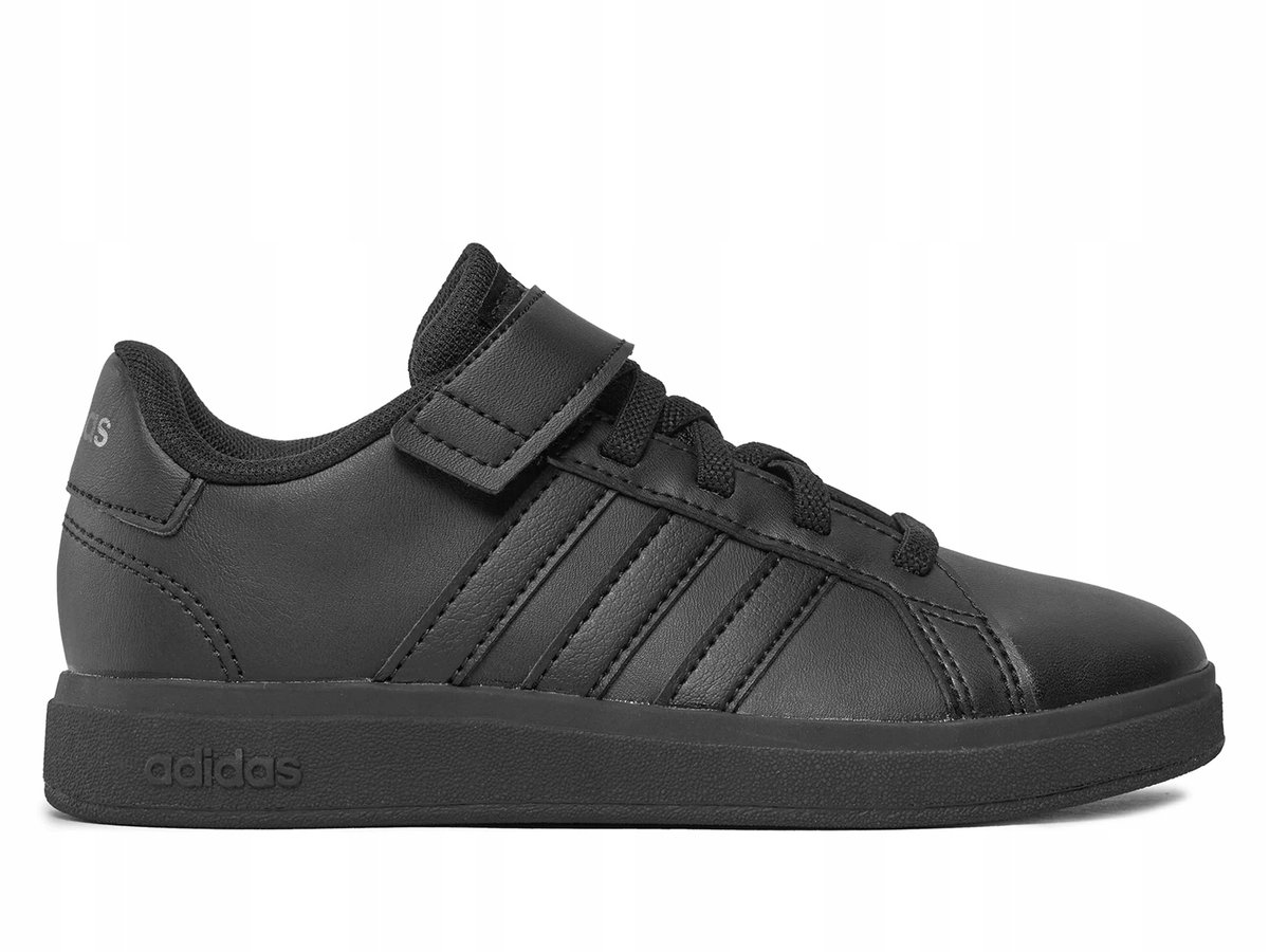 BUTY dziecięce ADIDAS GRAND COURT 2.0 EL K sportowe FZ6161 czarne 36,6