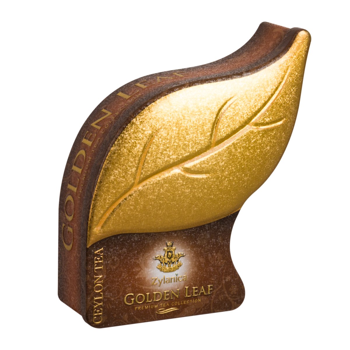 Herbata Czarna Liściasta Sypana Zylanica Golden Leaf Brown Fruit Cocktail Puszka 100G