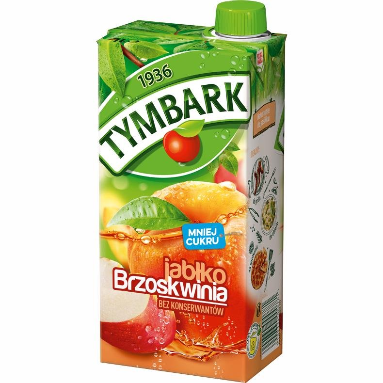 Tymbark napój jabłko-brzoskwinia 6x1l