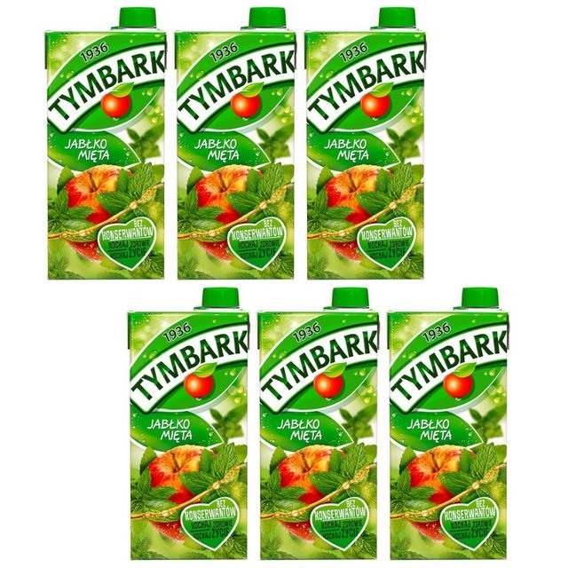 Tymbark napój jabłko-mięta 6x1l