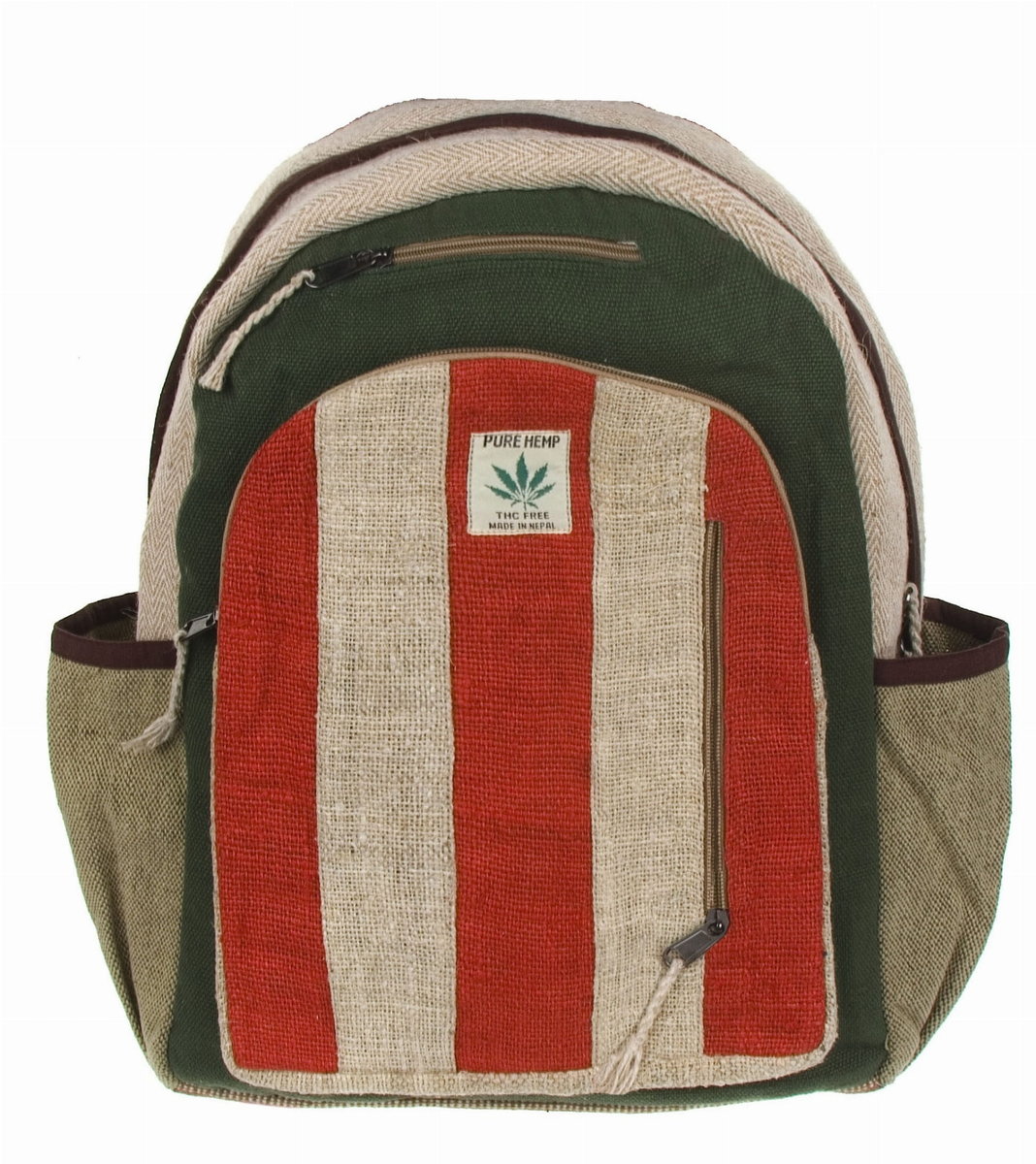 Feltiness, Striped, Plecak z włókien naturalnych