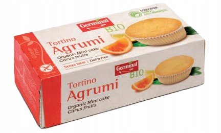 BEZGLUTENOWE ORGANICZNE CIASTECZKA CYTRUSOWE BIO GERMINAL