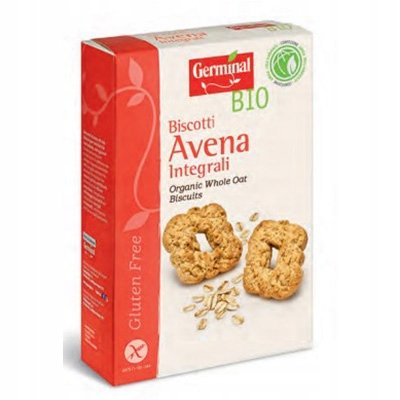 BEZGLUTENOWE ORGANICZNE CIASTECZKA OWSIANE BIO GERMINAL 250G