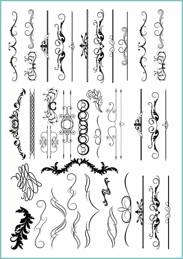 top Tatuaże tymczasowe, zmywalne, elementy dekoracyjne, format arkusz A4
