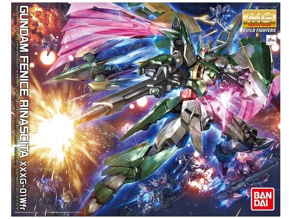 gundam build fighters - model kit - mg 1/100 - gundam fenice rinascita