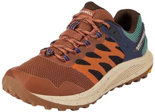 Merrell Męskie buty trekkingowe Nova 3 GTX, Papaja z łupiny orzechów, 40 EU
