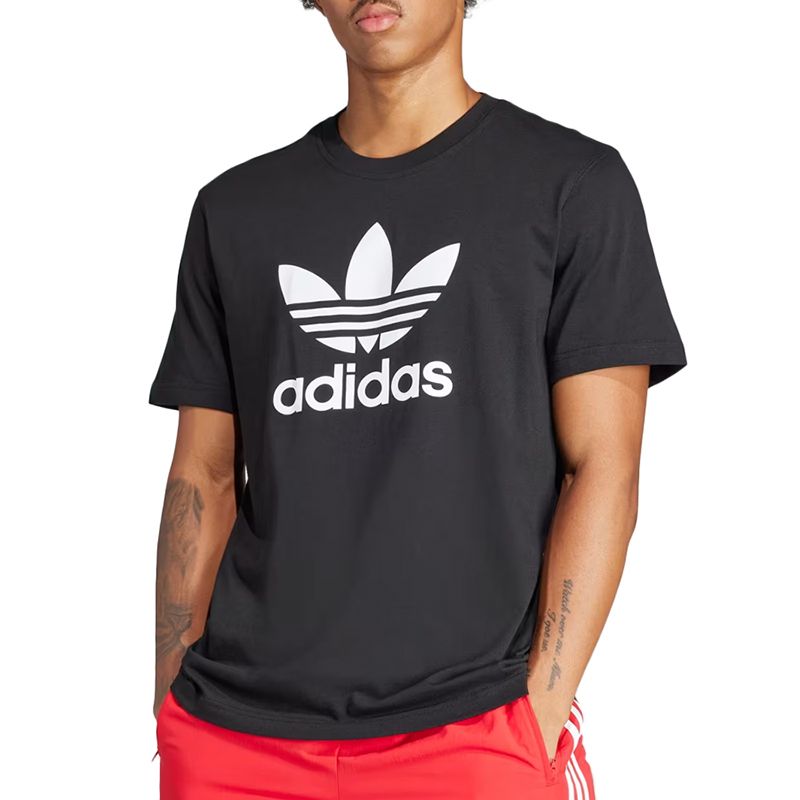 Koszulka adidas Originals Adicolor Outline Trefoil IU2364 - czarna - Adidas