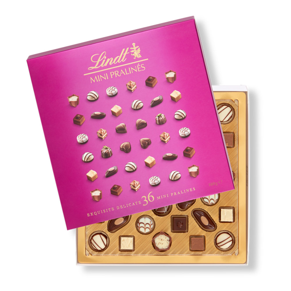 Lindt mini pralines 36 czekoladek bombonierka 180g