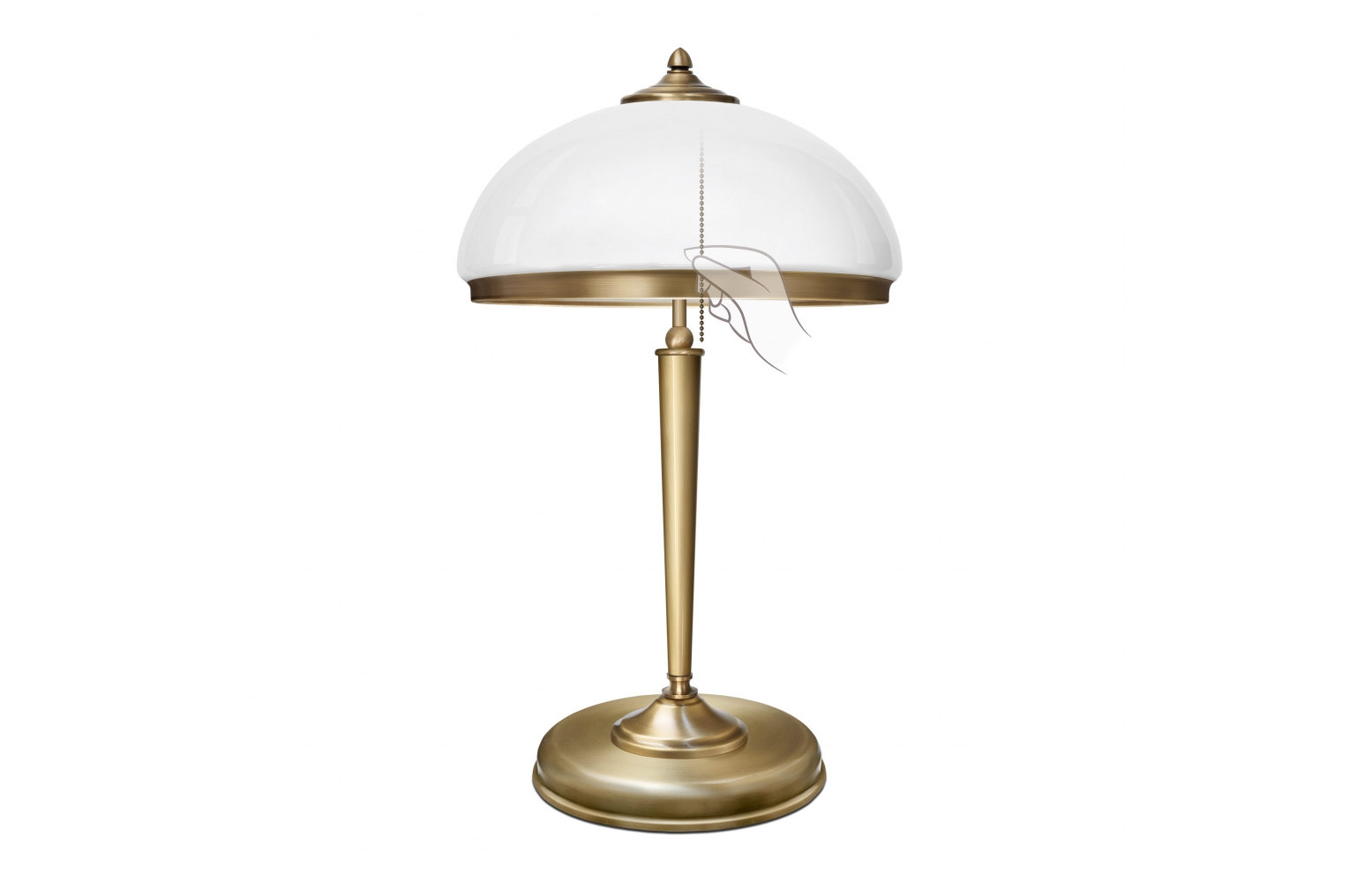 Klasyczna lampa z białą amplą YR-B2-L