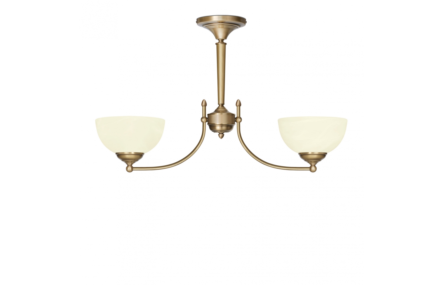 Krótki żyrandol mosiężny Y-S2AK