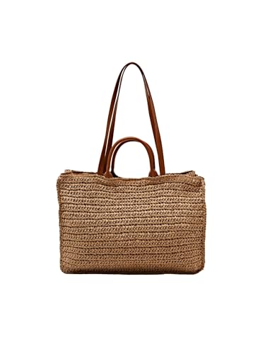 ESPRIT Damskie 044EA1O323 Shopper, 230/Camel, 230/Camel