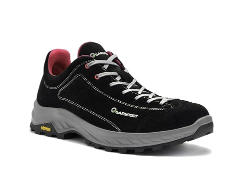 Garsport Rozes Low damskie buty trekkingowe, rozmiar 37, czarny magenta, 37 EU