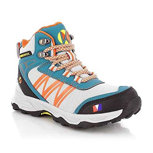 KIMBERFEEL Unisex dziecięce buty Vinson, niebieski - Petrol - 28 EU