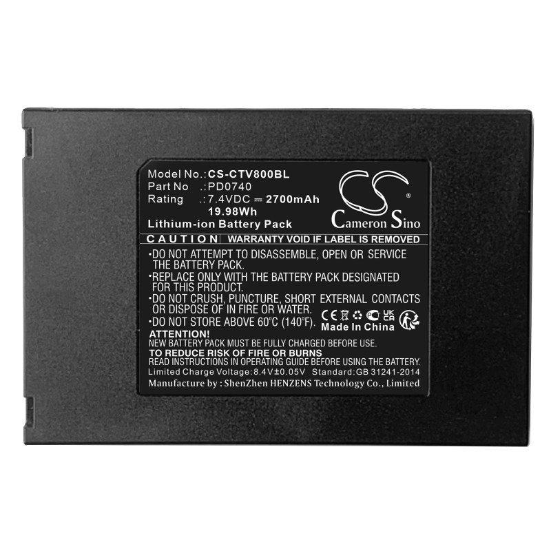 Centerm V8 / PD0740 2700mAh 19.98Wh Li-Ion 7.4V (Cameron Sino)