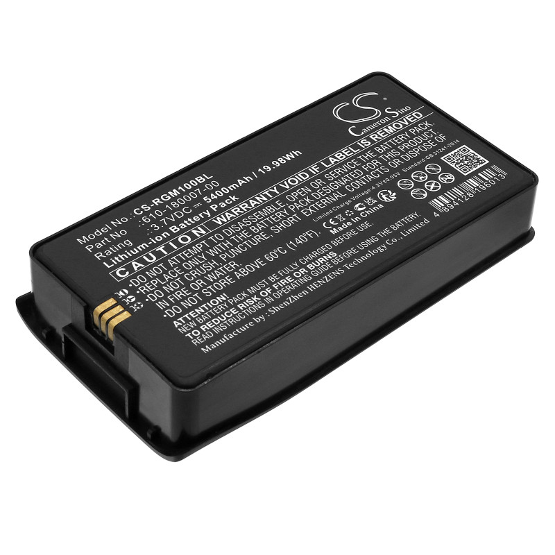 RGIS RM-1 / 610-180007-00 5400mAh 19.98Wh Li-Ion 3.7 (Cameron Sino)
