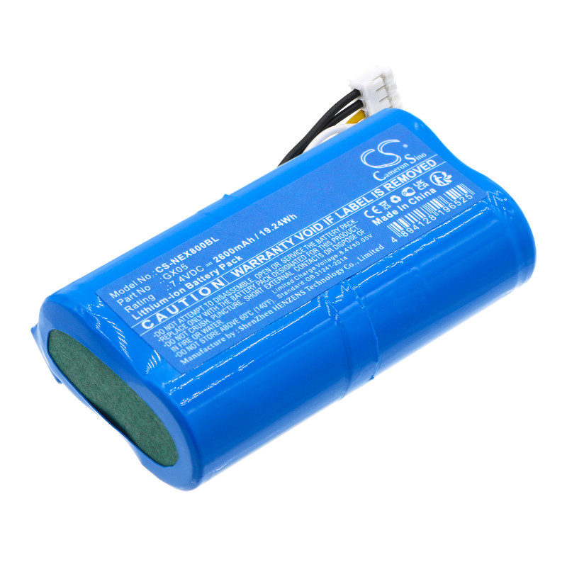 Nexgo N86 / GX05 2600mAh 19.24Wh Li-Ion 7.4V (Cameron Sino)
