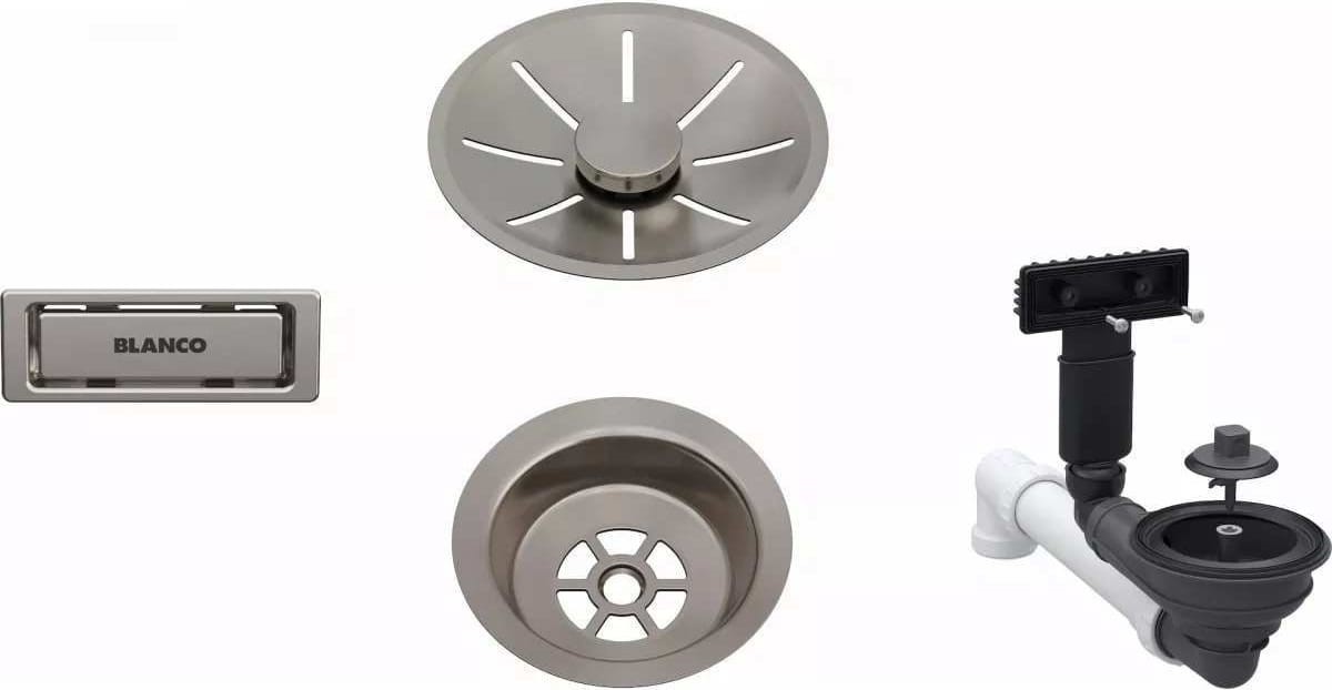 BLANCO Armatura odpływowo-przelewowa 1x3,5