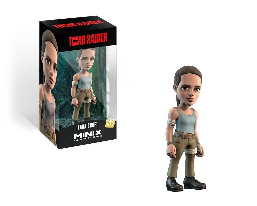 tomb raider - lara croft - figurka minix 12cm